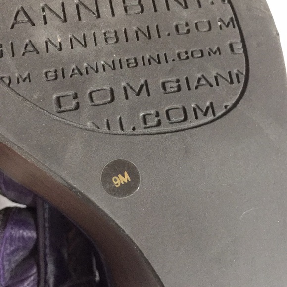 Gianni Bini purple platform shoes - Picture 5 of 5